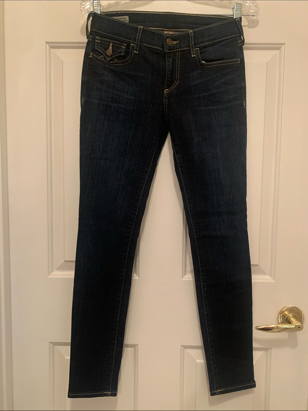 True Religion Dark Navy Skinny Jeans for Women